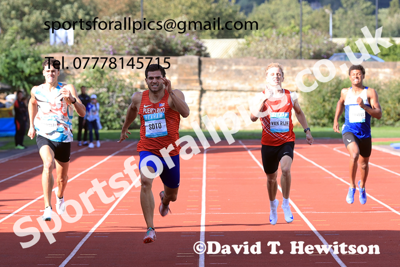Decathlon 400 metres, 2025 EAP International Combined Events, Hexham, Northumberland.  Photo: David T. Hewitson/Sports for All Pics